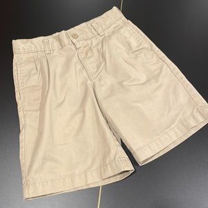 Lands End Khaki Uniform Short Size 8